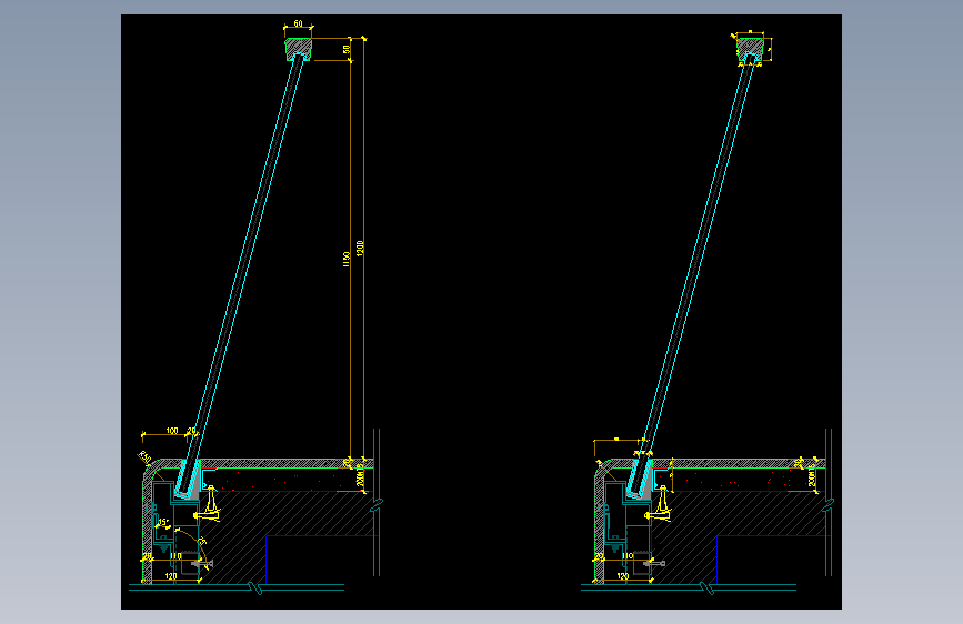 DS9913Railing Details工装图纸