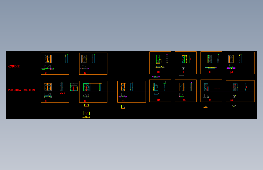 DS1500112Door Schedule6工装图纸