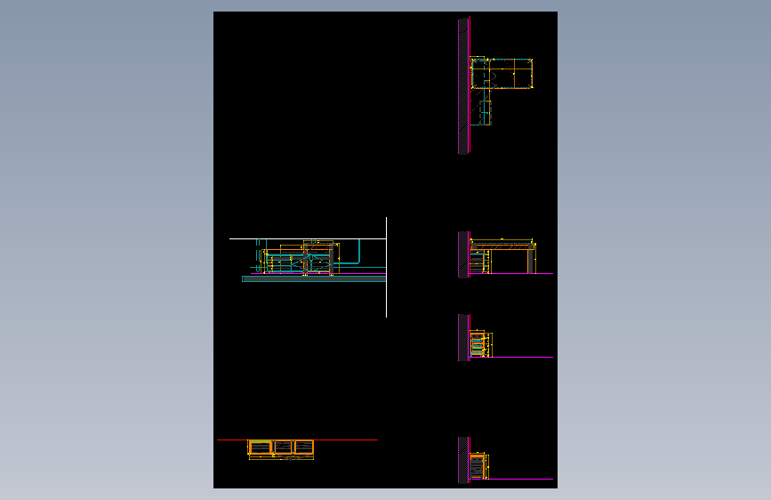 DT 28Working Desk工装图纸