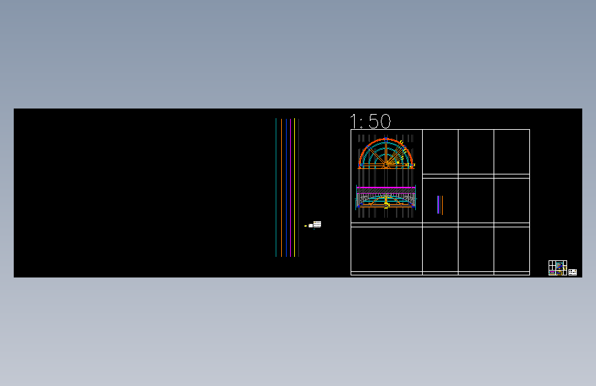 DT 101 CEILING DETAILS工装图纸