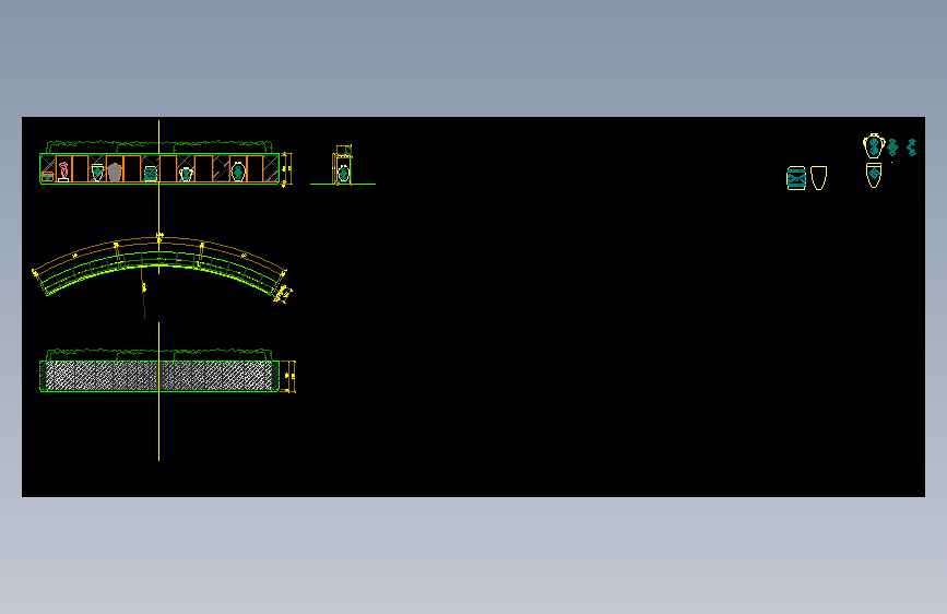 DT 127DISPLAY CABINET工装图纸