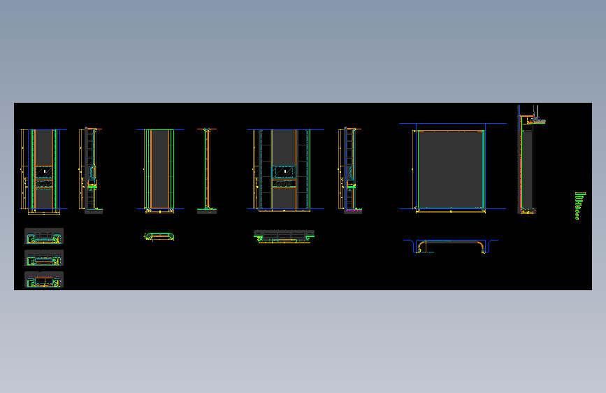 DT 210Bathtub side feature Details工装图纸