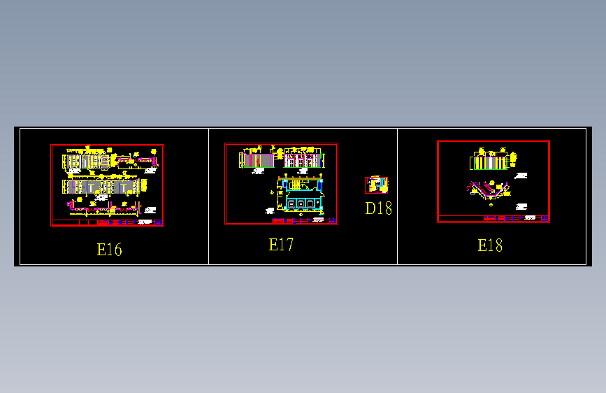 E16E1812cx4工装图纸