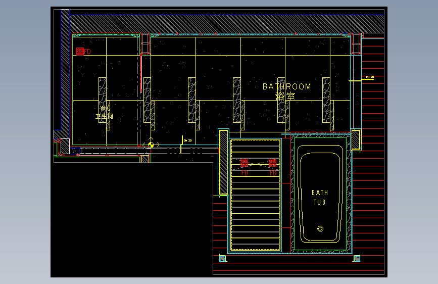 ID40701FLOOR DETAIL工装图纸