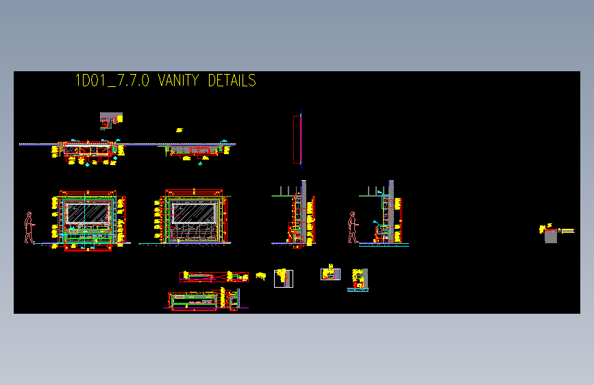 ID407702 VANITY DETAIL工装图纸