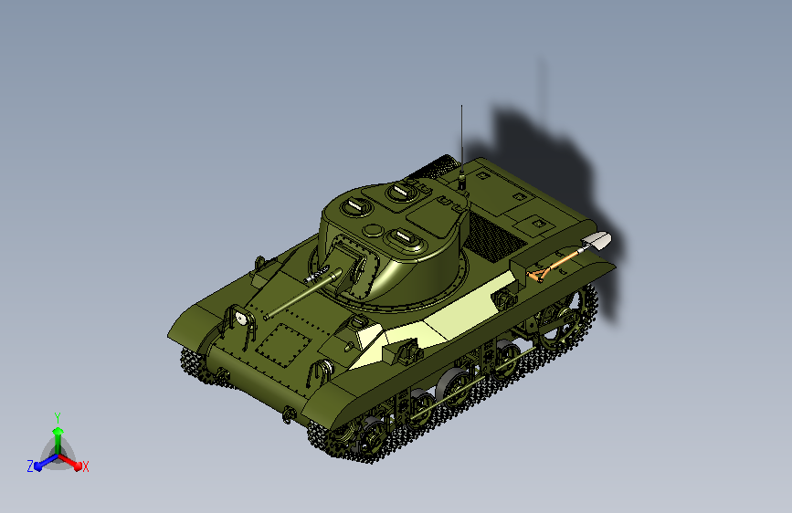 M22蝗虫轻型坦克 sw16