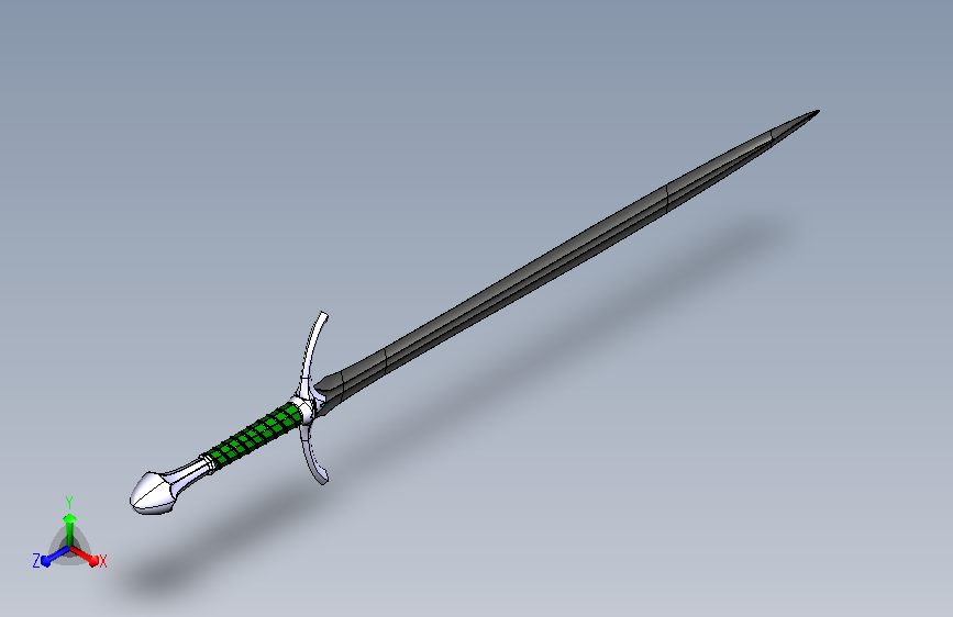 甘道夫之剑 CATIA