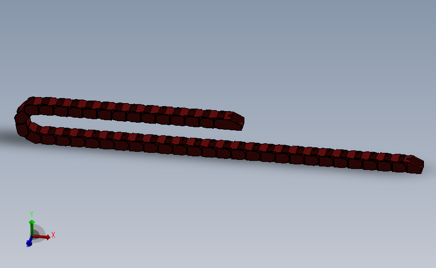 3D 打印电缆拖链 10x15mm
