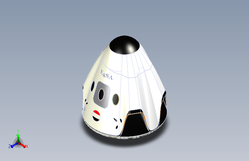 SpaceX龙舱(EGY) SW20