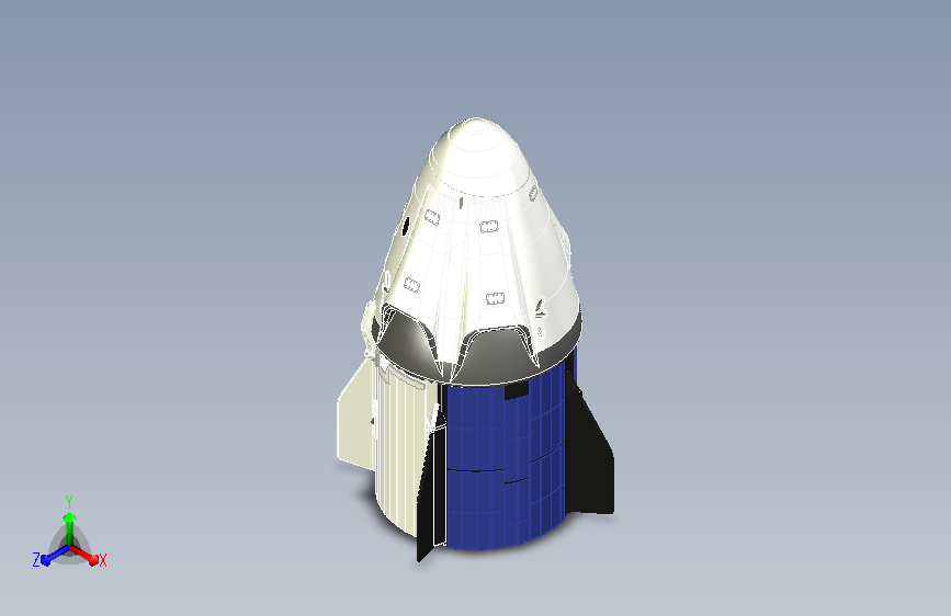 SpaceX载人龙舱