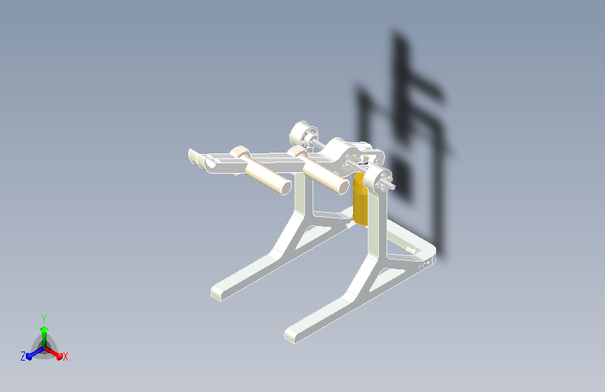 3D打印小型投石机 sw22