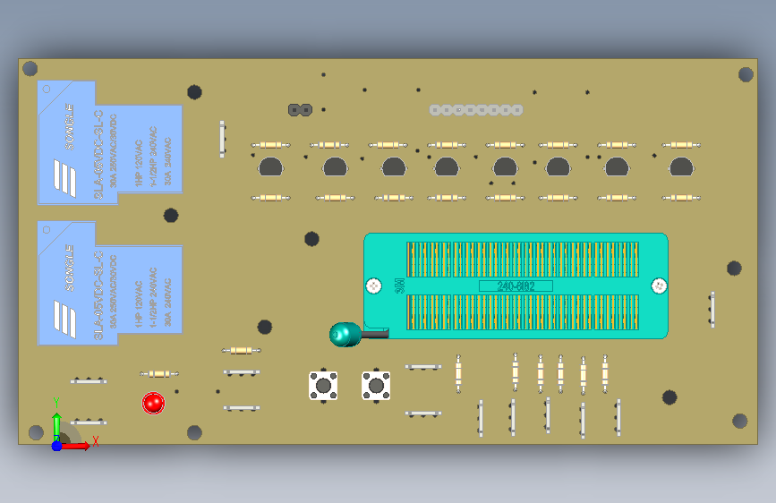 电路板-control-shield-1 正面视图