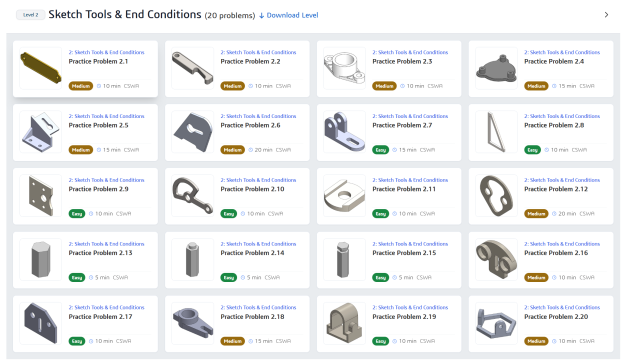 SolidWorks 练习题