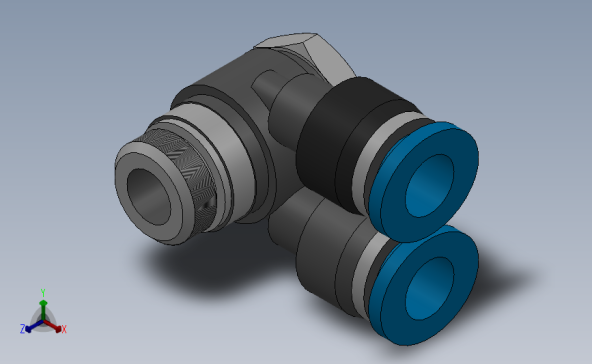 PAF-G双管串联接头-G螺纹[PA08-G02]
