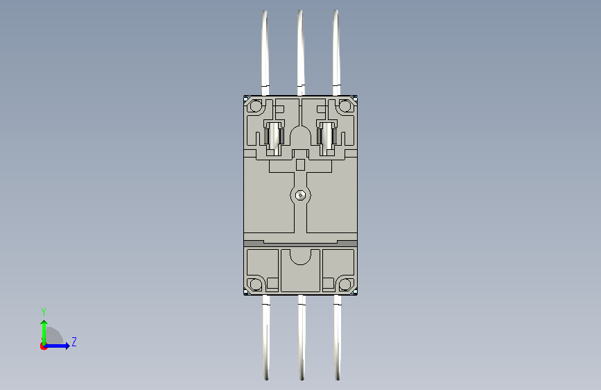 CWBC18CC-WEG接触器 左侧视图