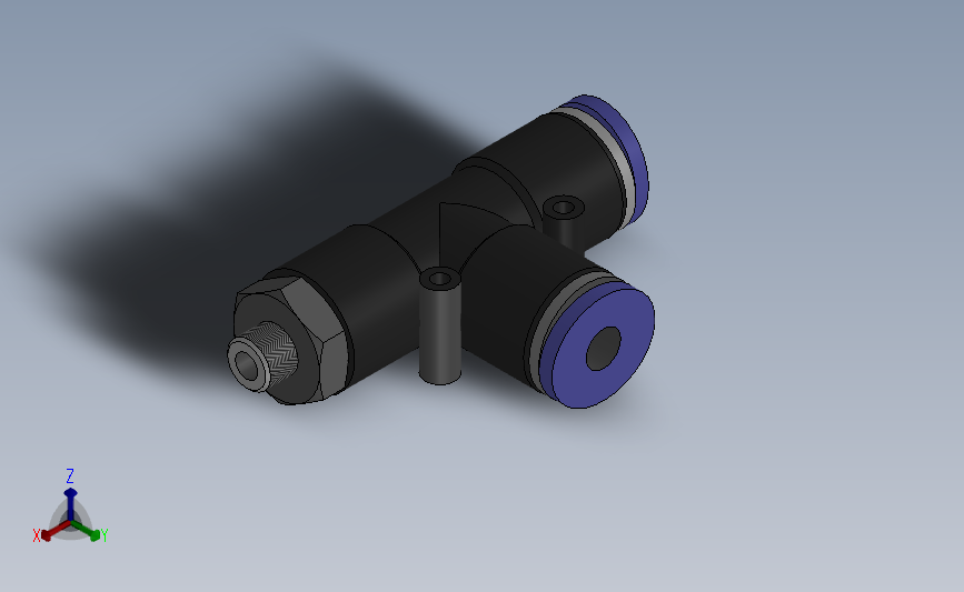 PD螺纹侧三通[PD04-M5]