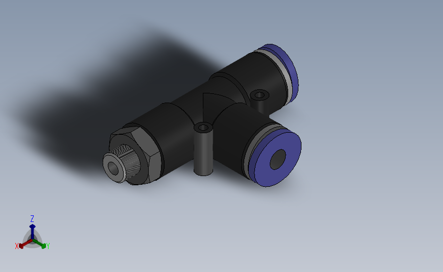 PD螺纹侧三通[PD04-M6]