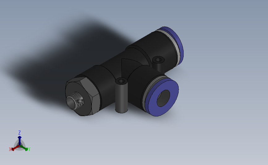 PD螺纹侧三通[PD06-M5]