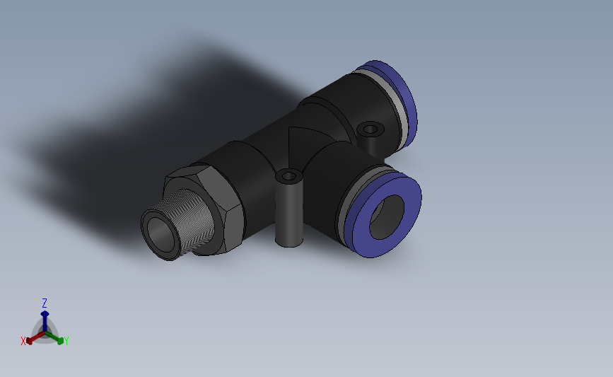PD螺纹侧三通[PD08-01]