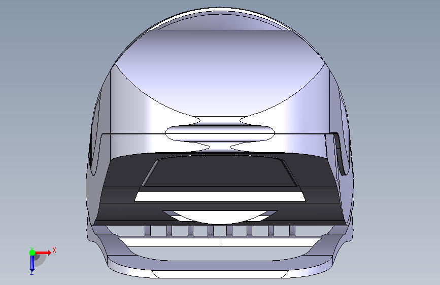 飞利浦修剪器 CATIA 俯视图