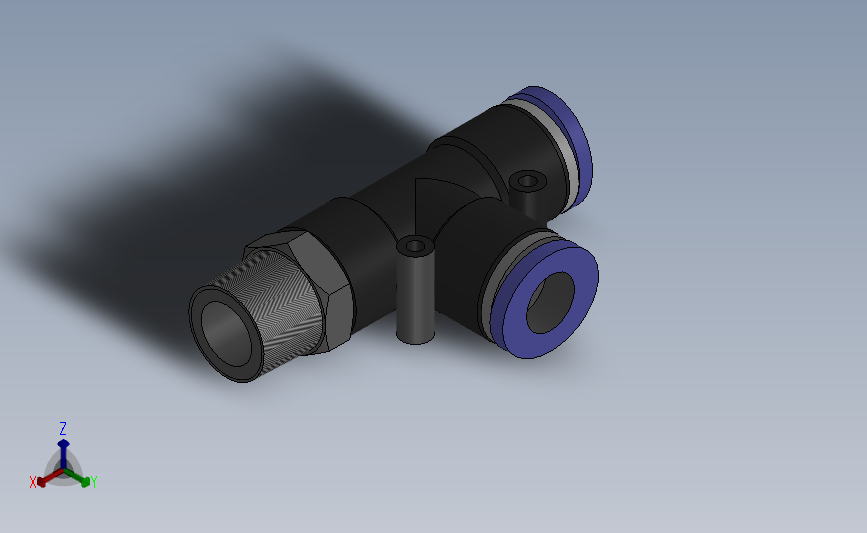 PD螺纹侧三通[PD08-02]