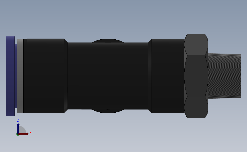 PD螺纹侧三通[PD12-02]_SOLIDWORKS 2018_模型图纸下载 – 懒石网