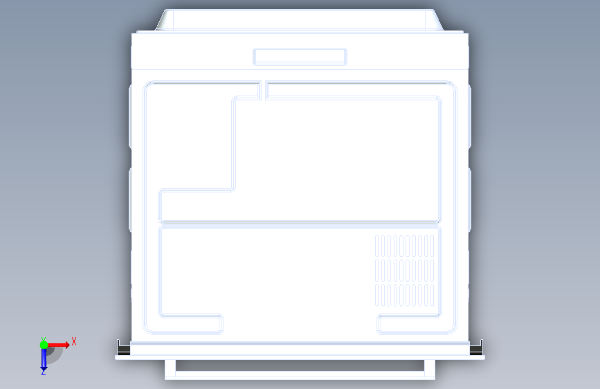 Beko BIR35400XMS烤箱 SW16 俯视图