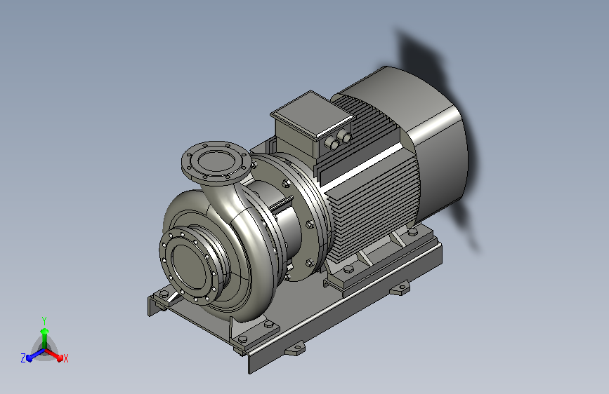 NISF200-150-400G_75卧式单级泵