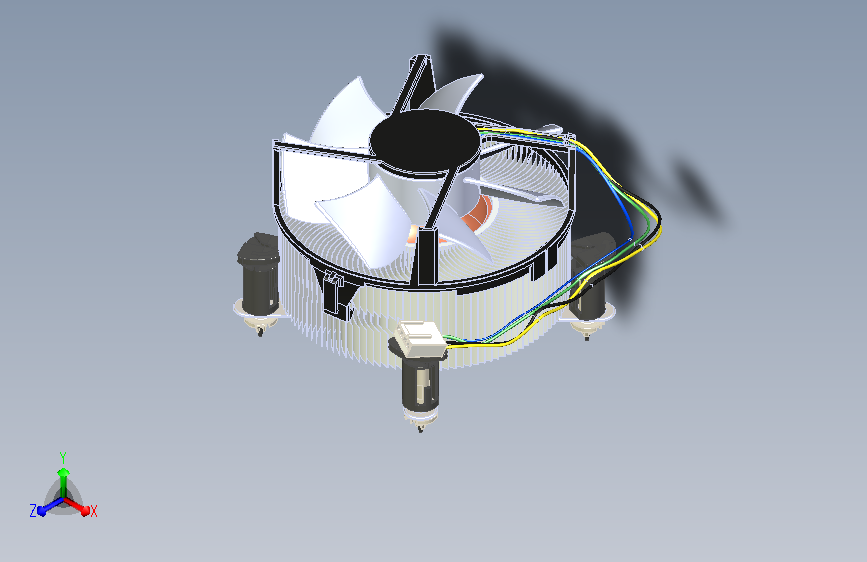 电脑Intel原装散热器 SW17
