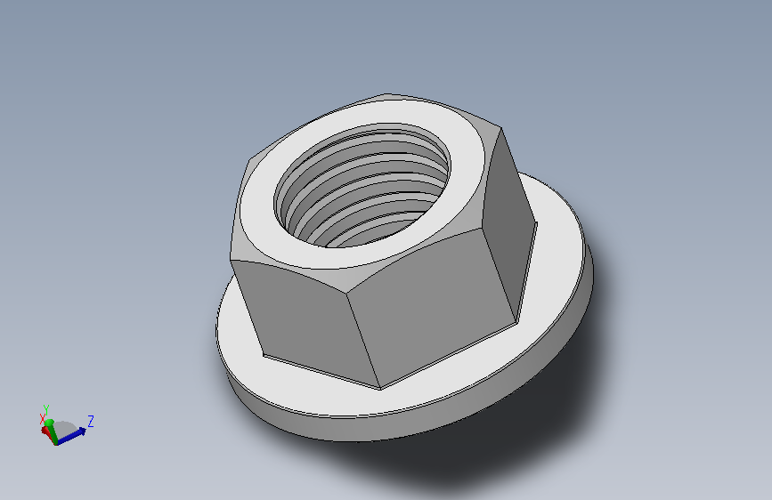 Nut-Flanged_螺母-法兰.SLDPRT