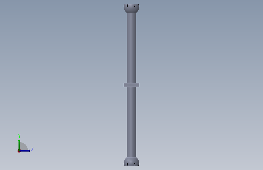 Automotive car悬架系统结构Part10.SLDPRT 左侧视图