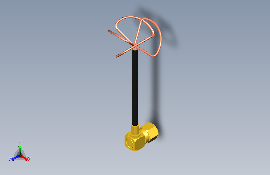 5.8GHz SPW圆极化全向天线 SW13