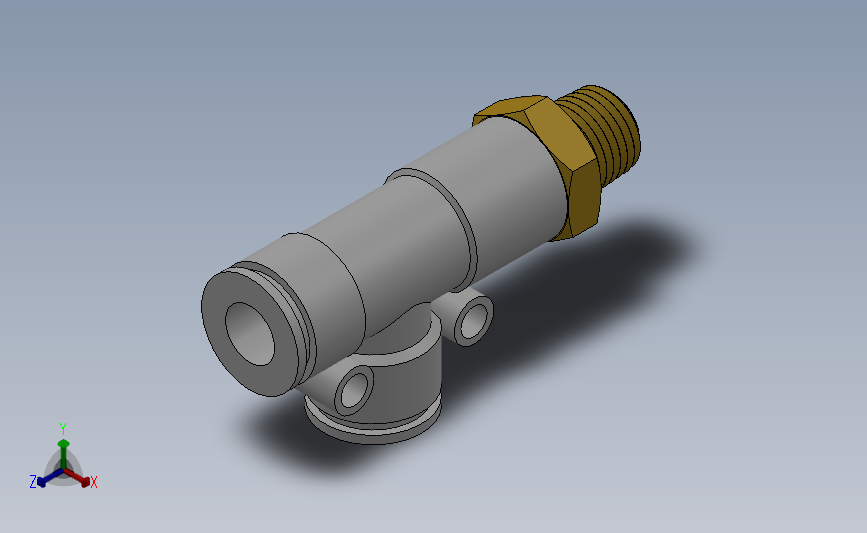 快速接头KJYY型歪螺三通接头[KJY06-01S]