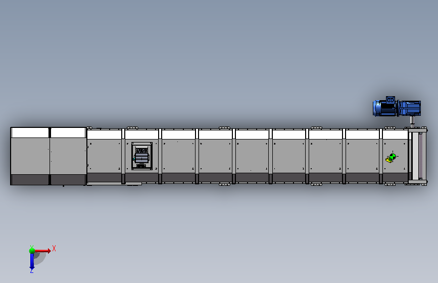 H0007731-1.2M煤矿干选设备 俯视图