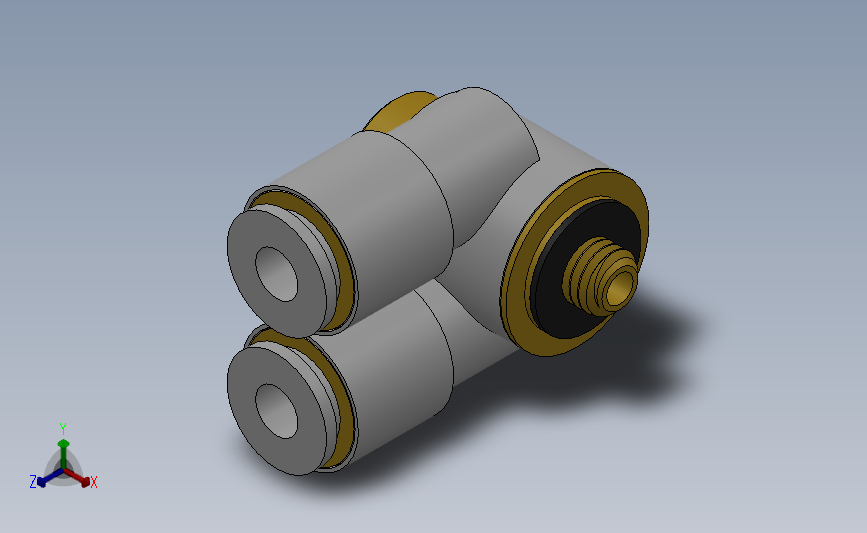 快速接头KQ2ZS双头内六角接头[KQ2ZS04-M5]