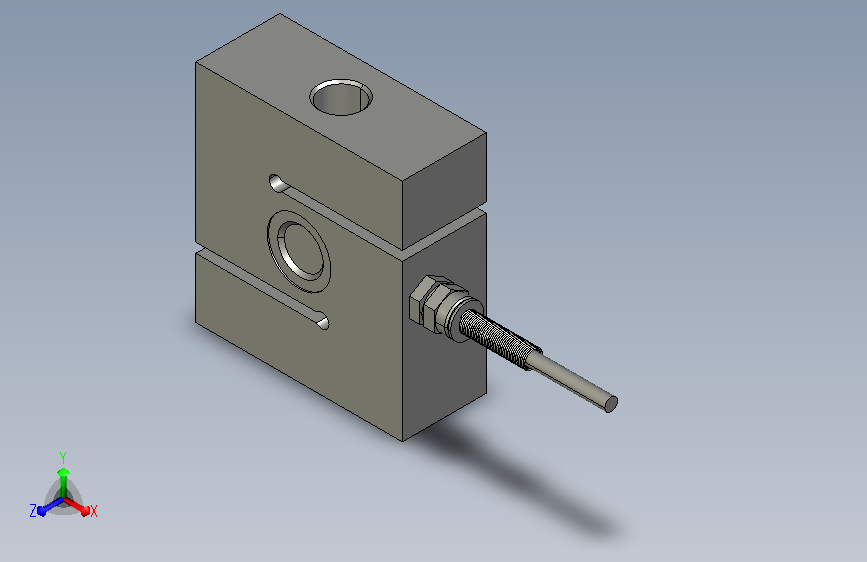 M18螺纹孔S型称重传感器30kN-50kN sw15
