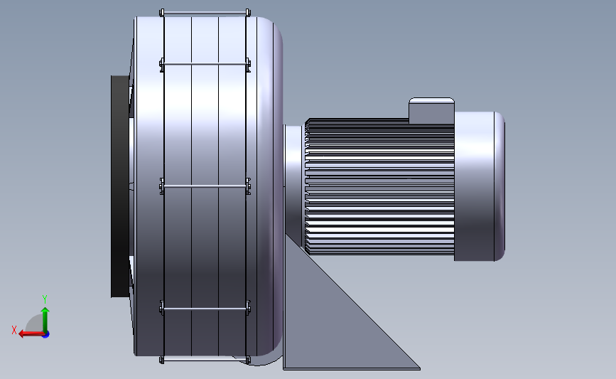 2HTB65-10055-stage透浦式多段式鼓风机[2HTB65-1005 5-stage]