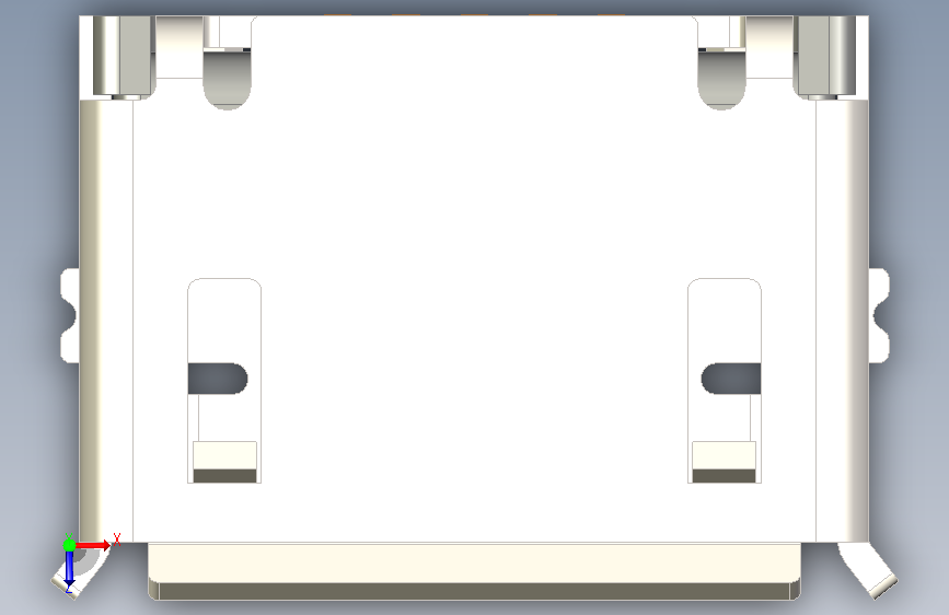 微型USB sw21 俯视图