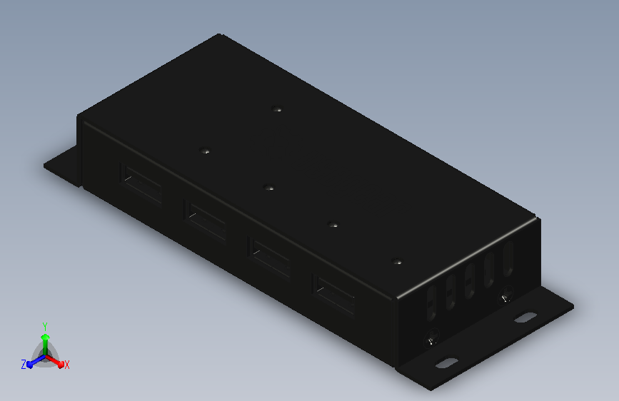 4端口usb32gen1迷你高功率集线器w端口statusleds
