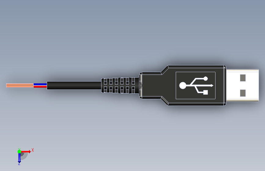 usb插孔 sw15 俯视图