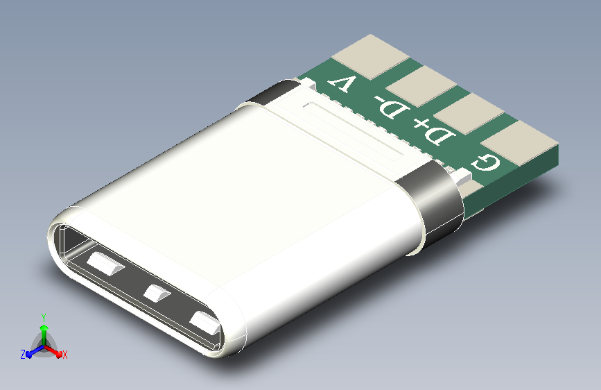 usb31类型c连接器公转接器PCB板
