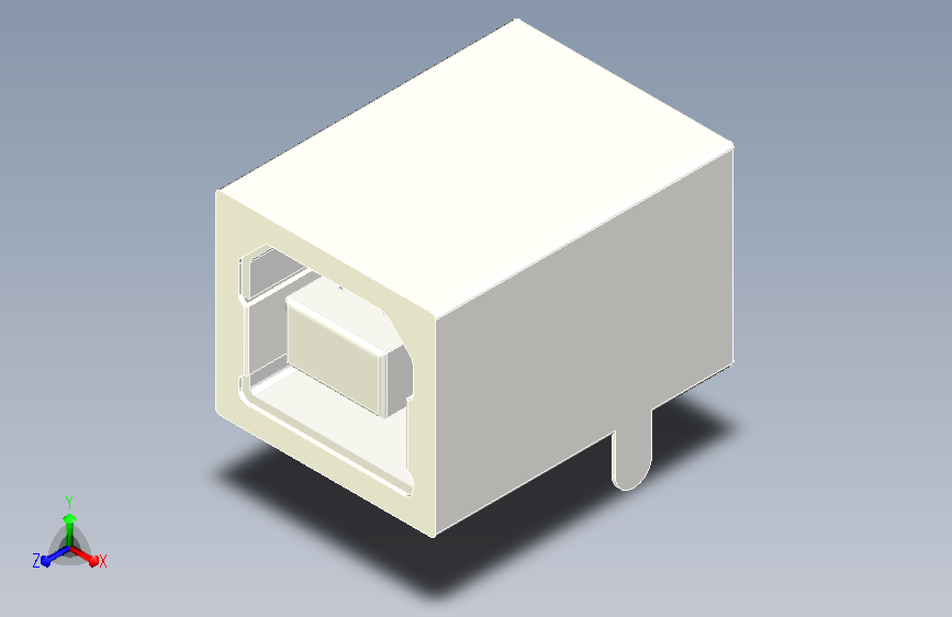 usb类型b母连接器