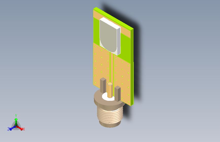 abraconaca107tuwbchip天线PCBtoSMA母插孔