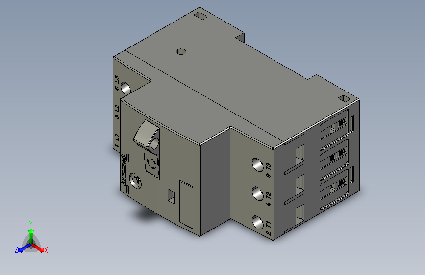 disjuntor电机slash电机 CATIA