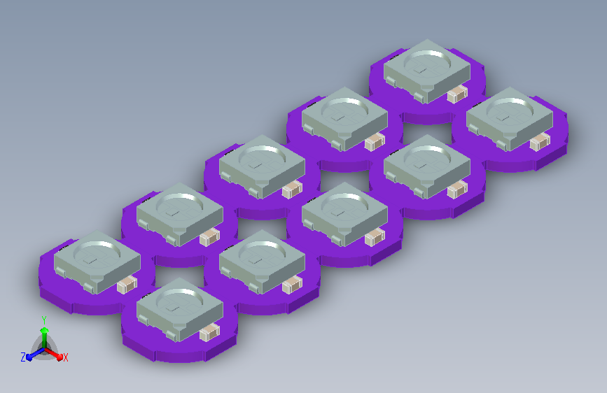 ws2812b单LEDPCB