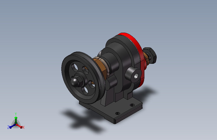 K0007473-SolidWorks绘制齿轮油泵+SW+STP