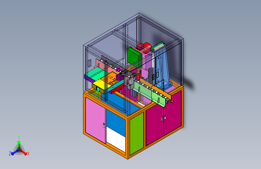 全自动精车机3D