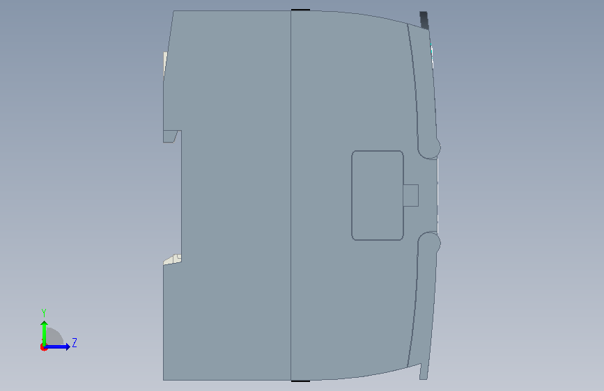Siemens Simatic 1215 左侧视图