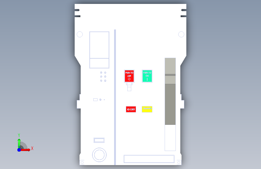 Mitsubishi Q系列PLC 正面视图