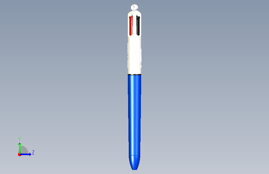 Bic 笔-4 左侧视图